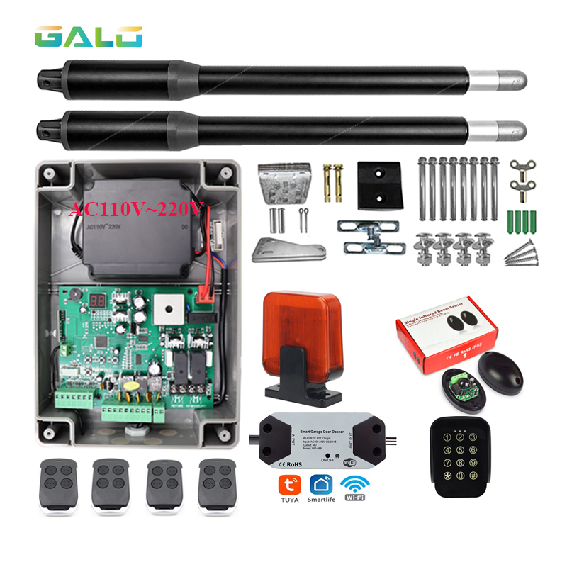 Smart Home Demo Kit - Double Leaf Solar Swing Gate Motor