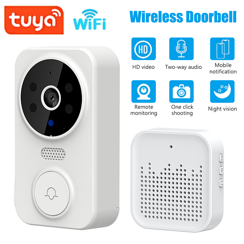 Smart Home Video Doorbell - WiFi Smart Video Doorbell Camera Night