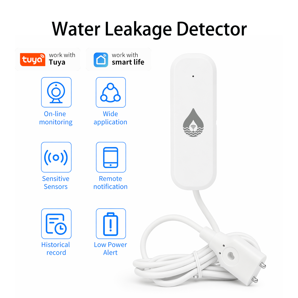 Wifi Water Sensor - YFK WiFi/Zigbee Water Leakage Alarm Sensor