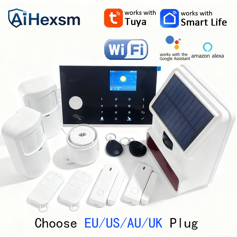 Smart Home Demo Kit - Wireless Outdoor Solar Siren Wifi GSM