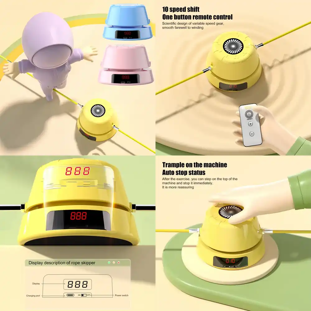 Smart Home Remote Control - WAP01 Smart Electric Skipping Rope Machine
