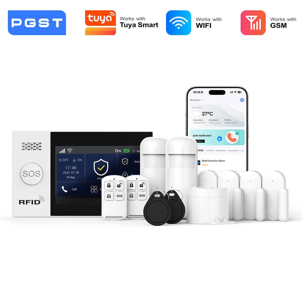 Smart Home Demo Kit - PGST 2G GSM WiFi Alarm System