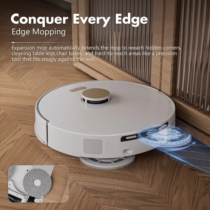 Smart Home Robot - Robotic Vacuum Cleaner, Wet Dry Mopping,