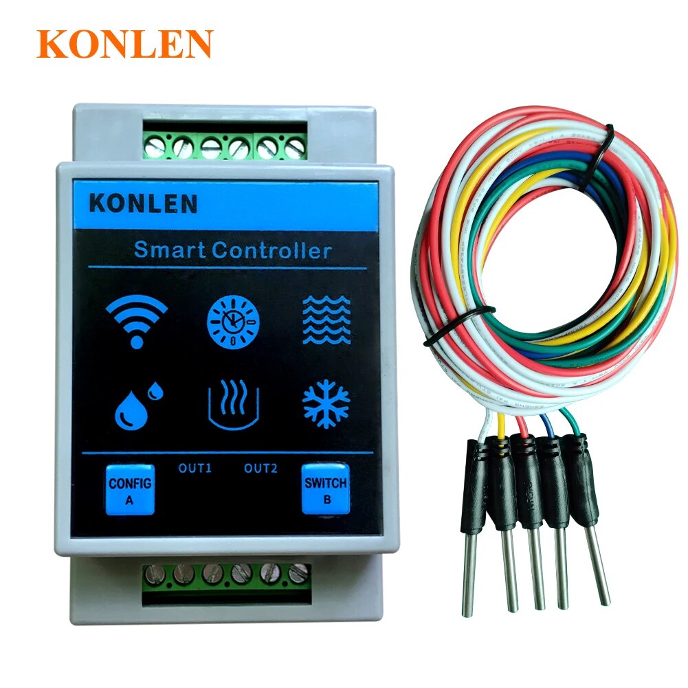 Wifi Water Sensor - KONLEN Tuya Water Level Sensor WIFI