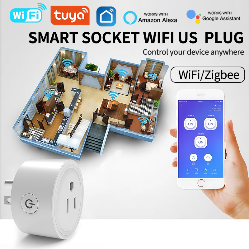Smart Home Energy App - WiFi Smart Plug with Energy Monitoring
