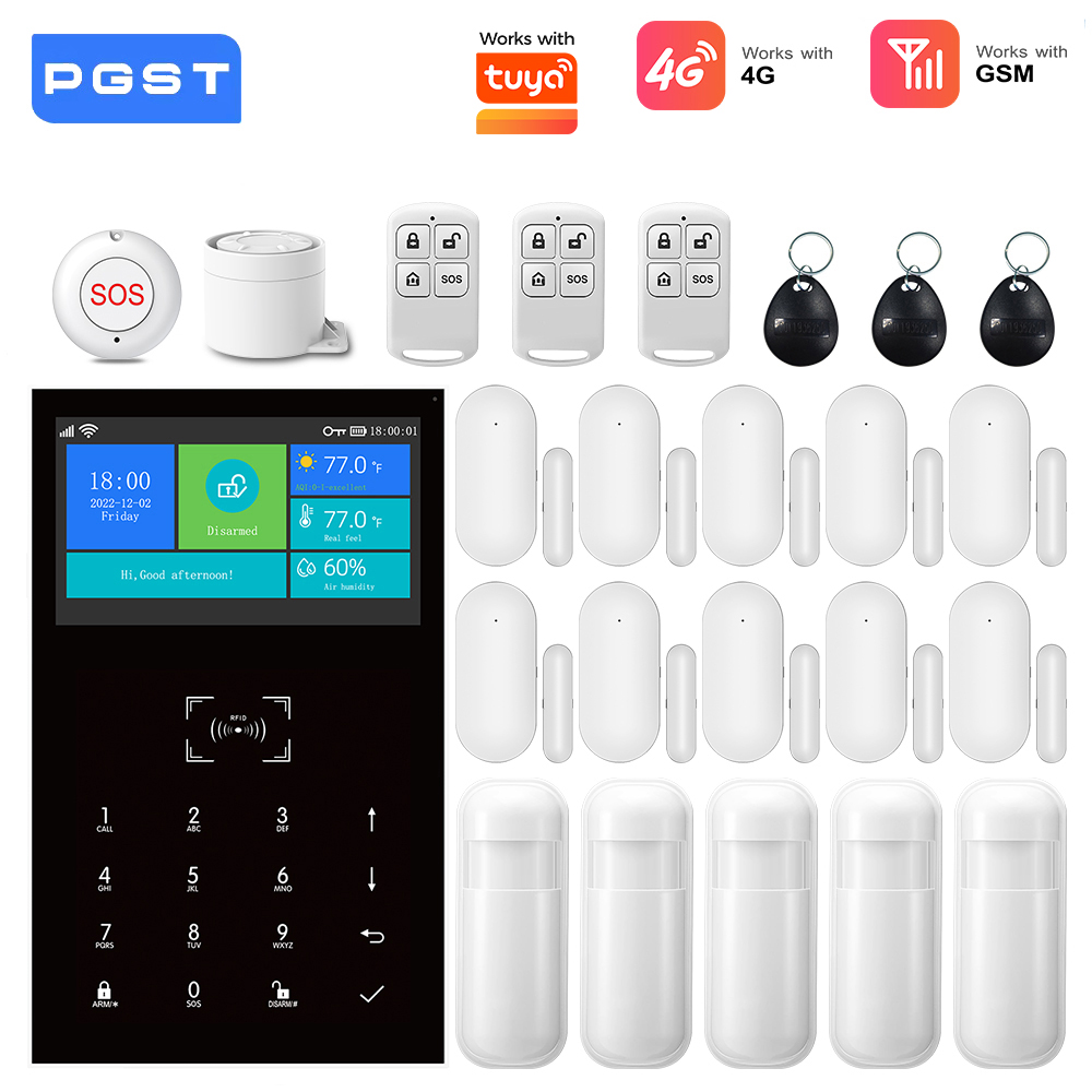 Smart Home Demo Kit - 4G GSM WiFi Alarm System Work