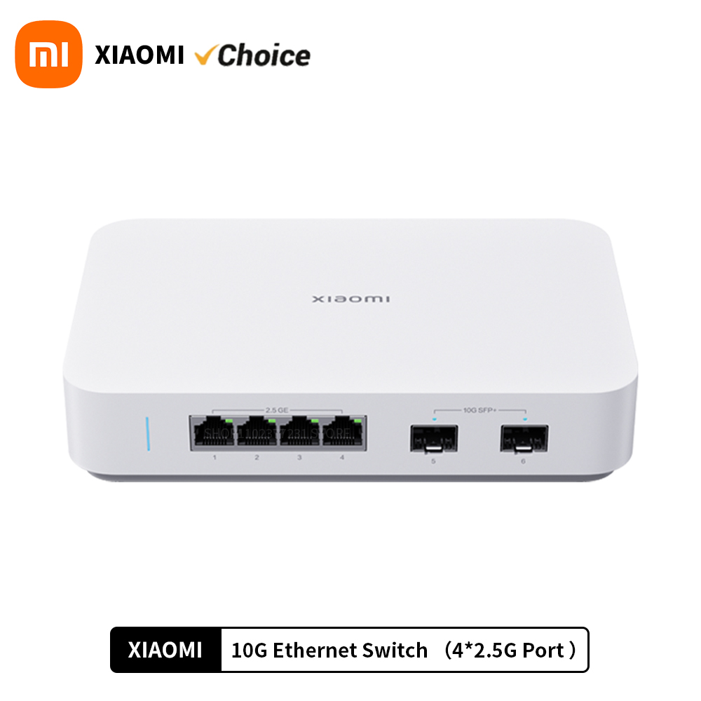 Smart Home Xiaomi Hub 2 - NEW Xiaomi Mi 10G Ethernet Switch