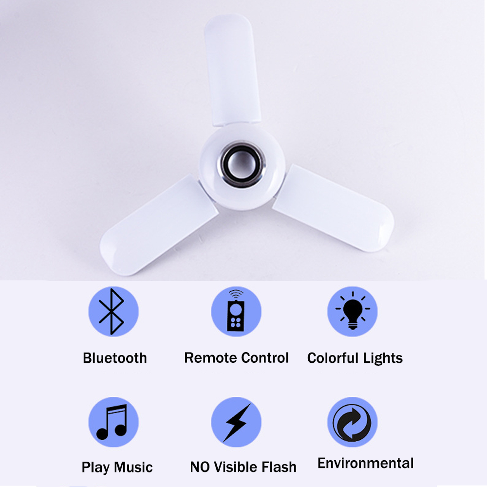 Bluetooth Music Light RGB Four - Voice Control Light Bulb recension och pris