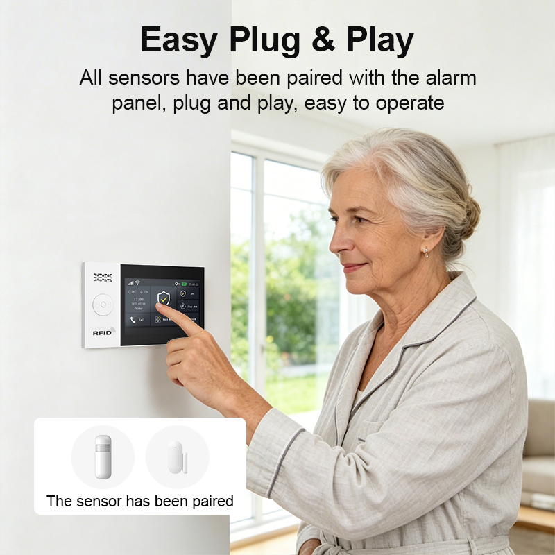 PGST WiFi 4G Home Alarm Securi - Smart Home Demo Kit recension och pris