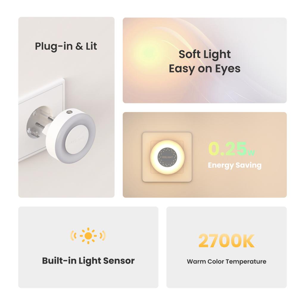 Yeelight Plug-in Light Sensor  - Smart Home Xiaomi recension och pris