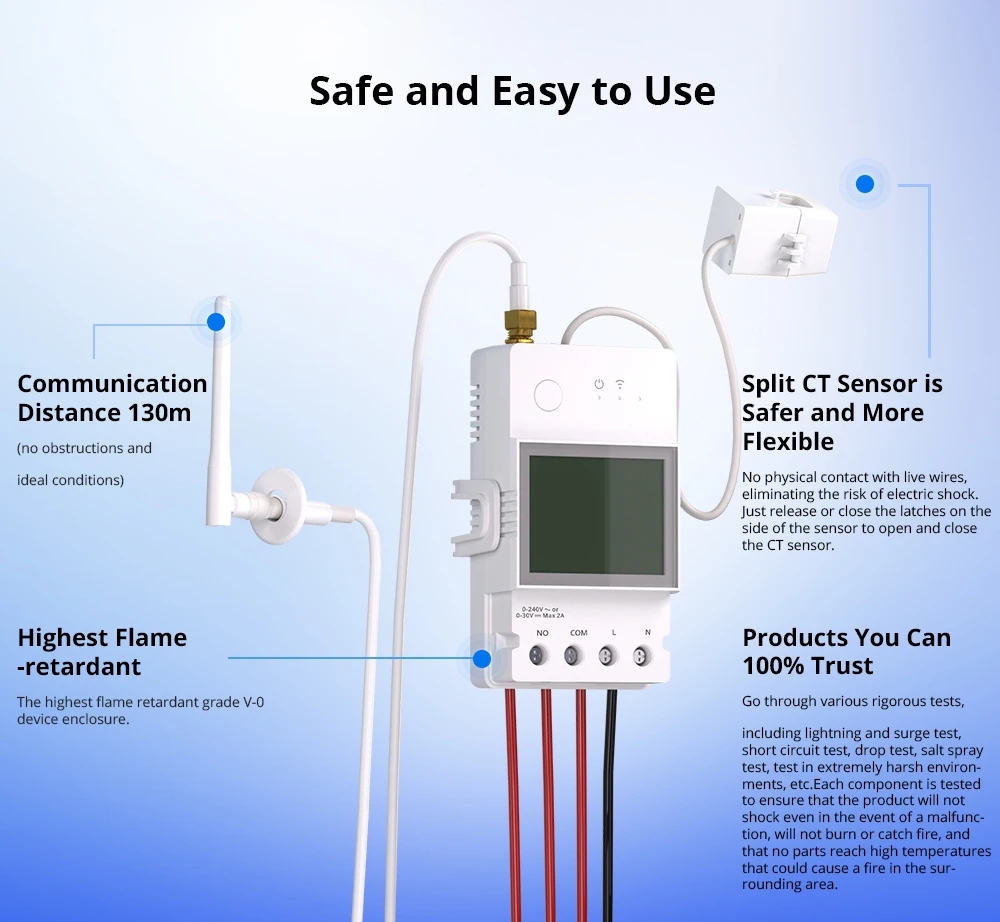 POWCT POW Smart Power Meter En - Smart Home Energy App recension och pris
