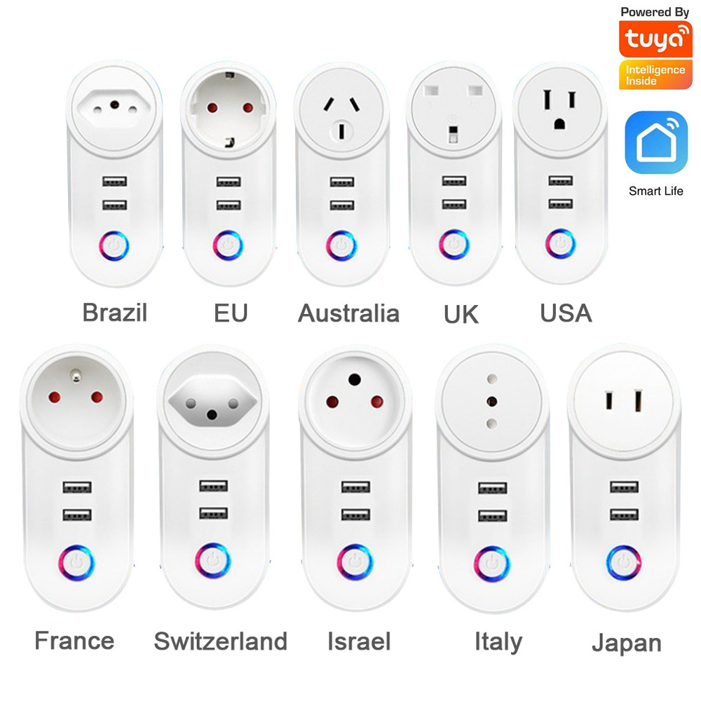 1Pcs 2.4G WIFI Power Plug With - Smart Home Energy App recension och pris