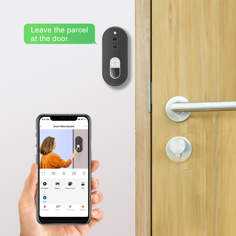 Tuya 1080P HD Wireless WiFi Vi - Smart Home Video Doorbell recension och pris