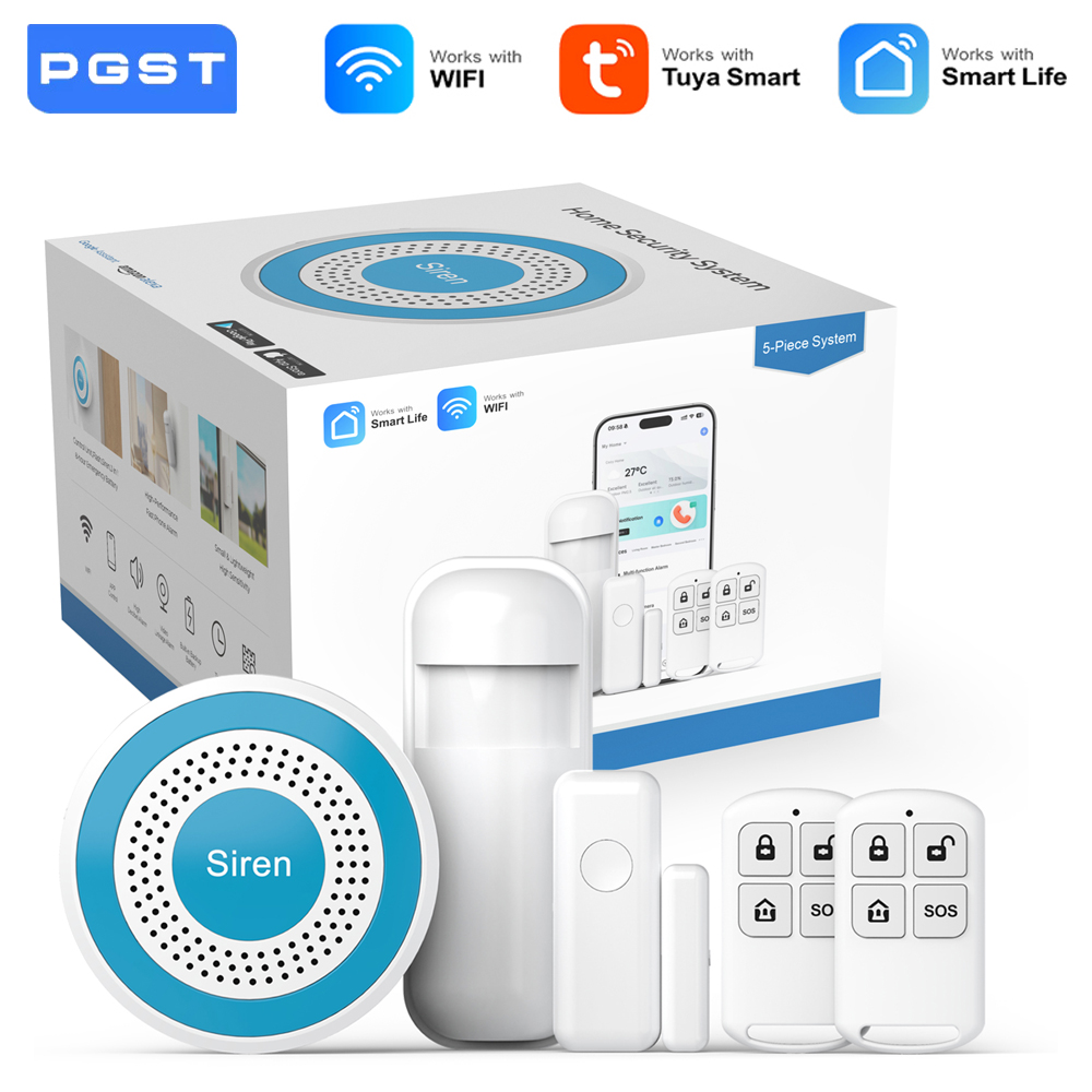 PGST WiFi Smart Life Alarm Sec - Smart Home Demo Kit recension och pris