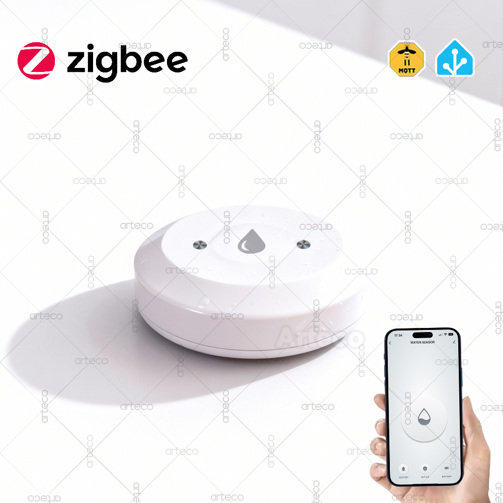 Smart Zigbee Water Sensor Floo - Smart Home Zigbee Gateway recension och pris