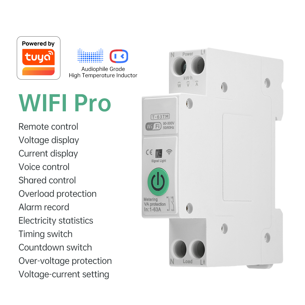 WIFI Smart Circuit Breaker Swi - Smart Home Energy App recension och pris