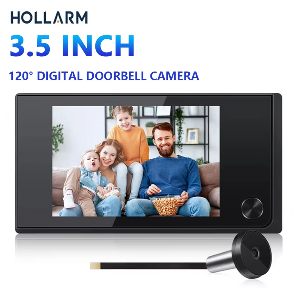 Hollarm 3.5 Inch Wireless Door - Smart Home Video Doorbell recension och pris