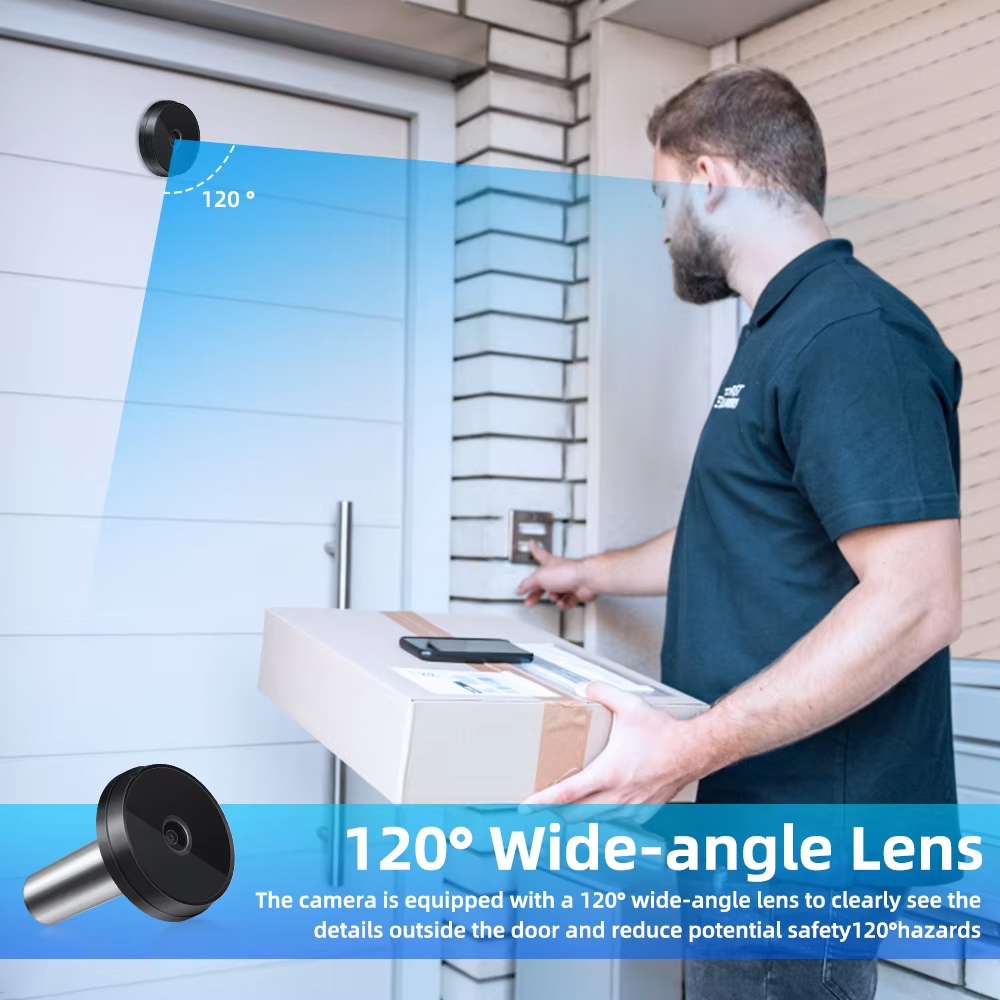 Hollarm 3.5 Inch Wireless Door - Smart Home Video Doorbell recension och pris