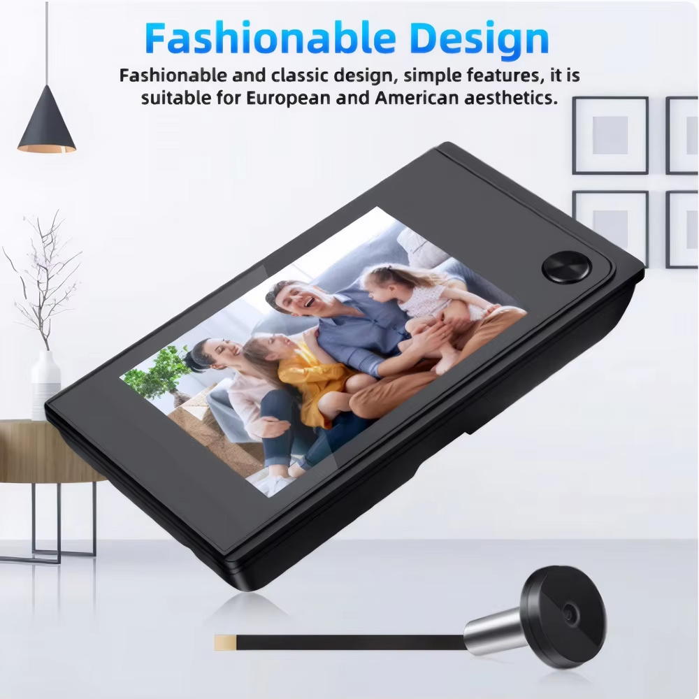 Hollarm 3.5 Inch Wireless Door - Smart Home Video Doorbell recension och pris