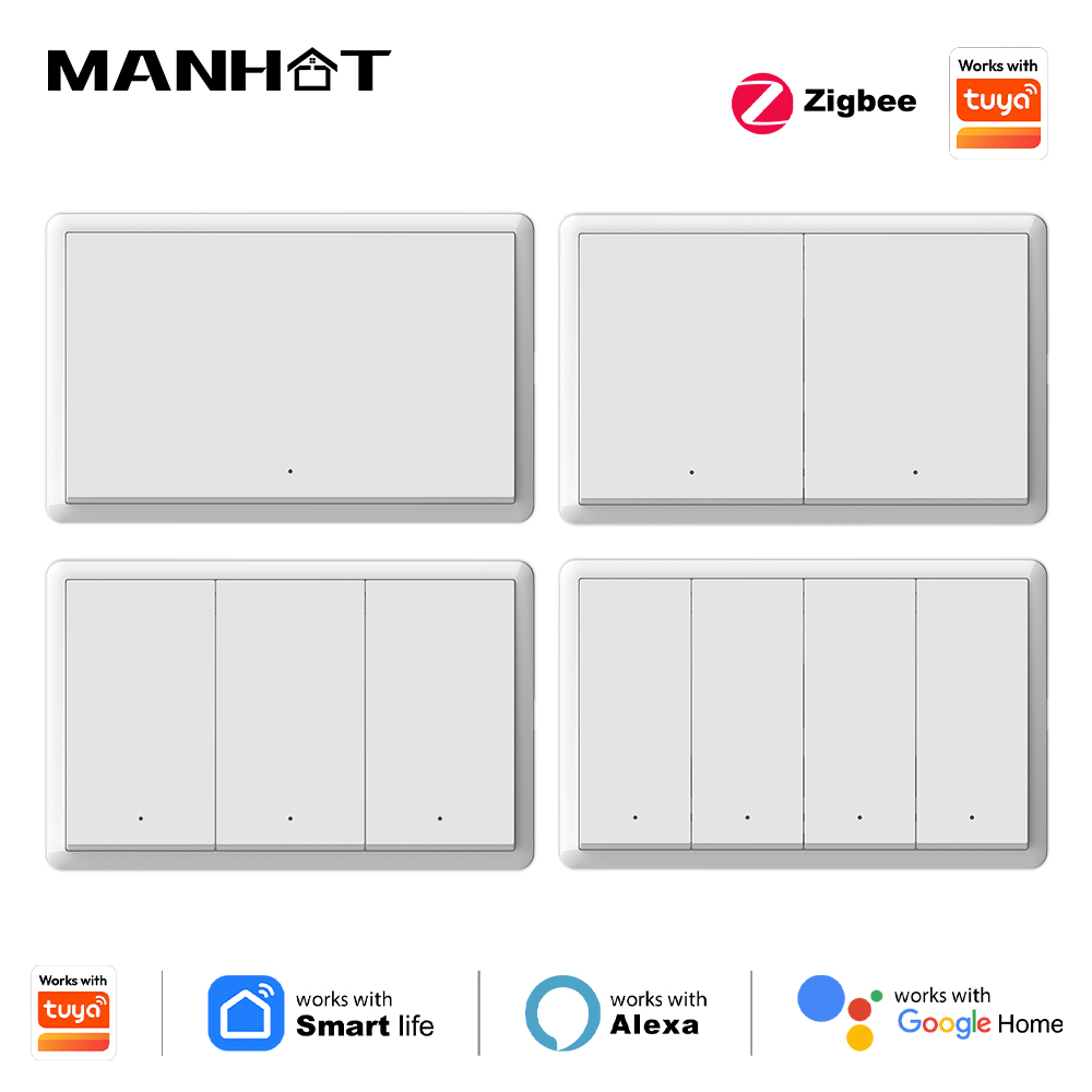Manhot Smart zigbee Switch No  - Smart Home Tuya recension och pris