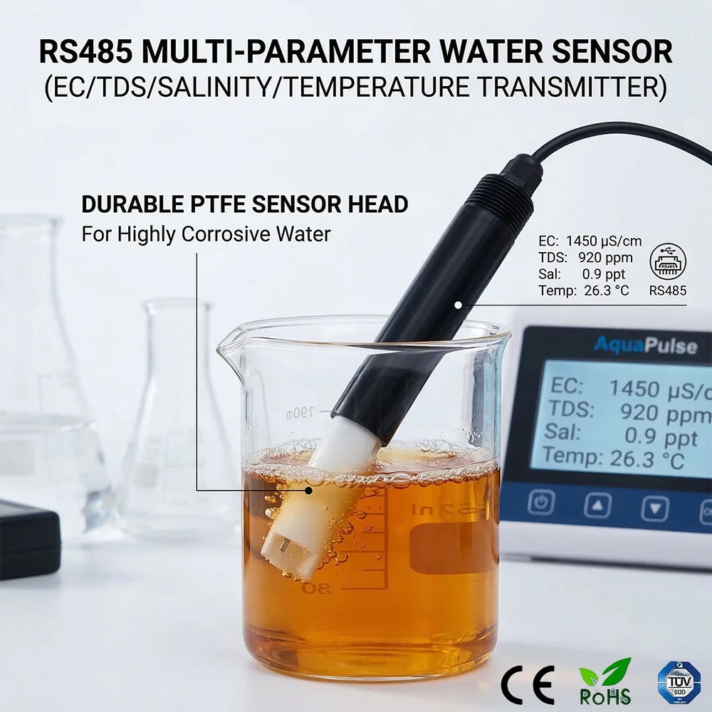 Rs485 Output Supports Gprs 4G  - Wifi Water Sensor recension och pris