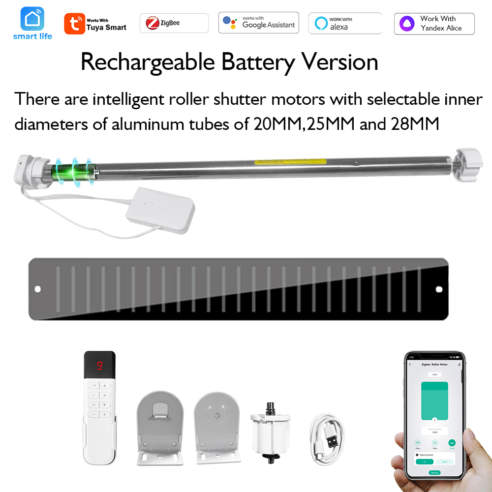 Tuya Zigbee Battery Shutter Ro - Smart Home Youtube recension och pris