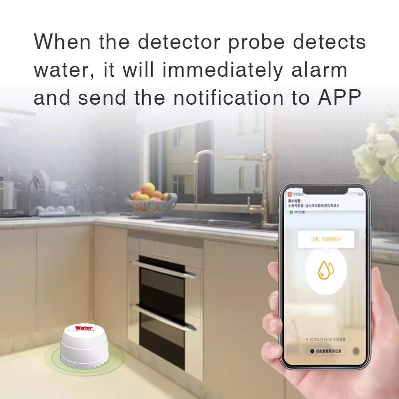 Tuya WiFi Water Leak Detector  - Wifi Water Sensor recension och pris
