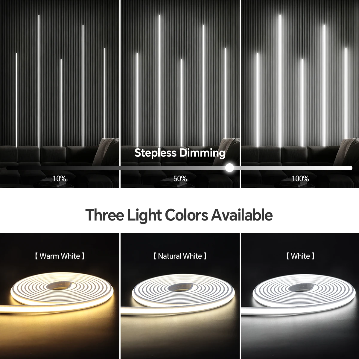 Zigbee Smart Neon COB LED Stri - Smart Home Youtube recension och pris