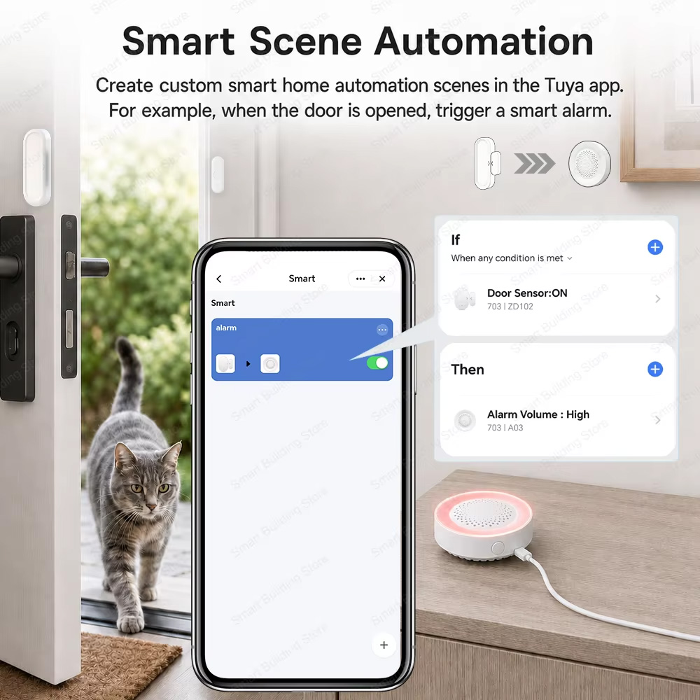 Waterproof Door Window Sensor  - Smart Home Zigbee Gateway recension och pris