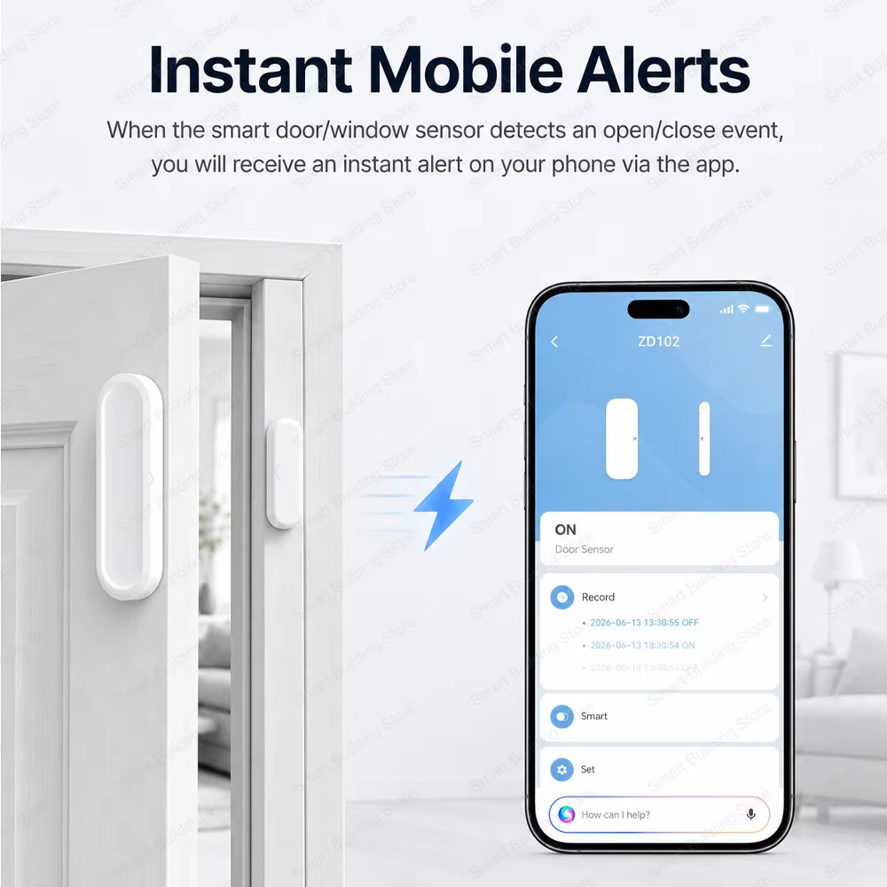 Waterproof Door Window Sensor  - Smart Home Zigbee Gateway recension och pris