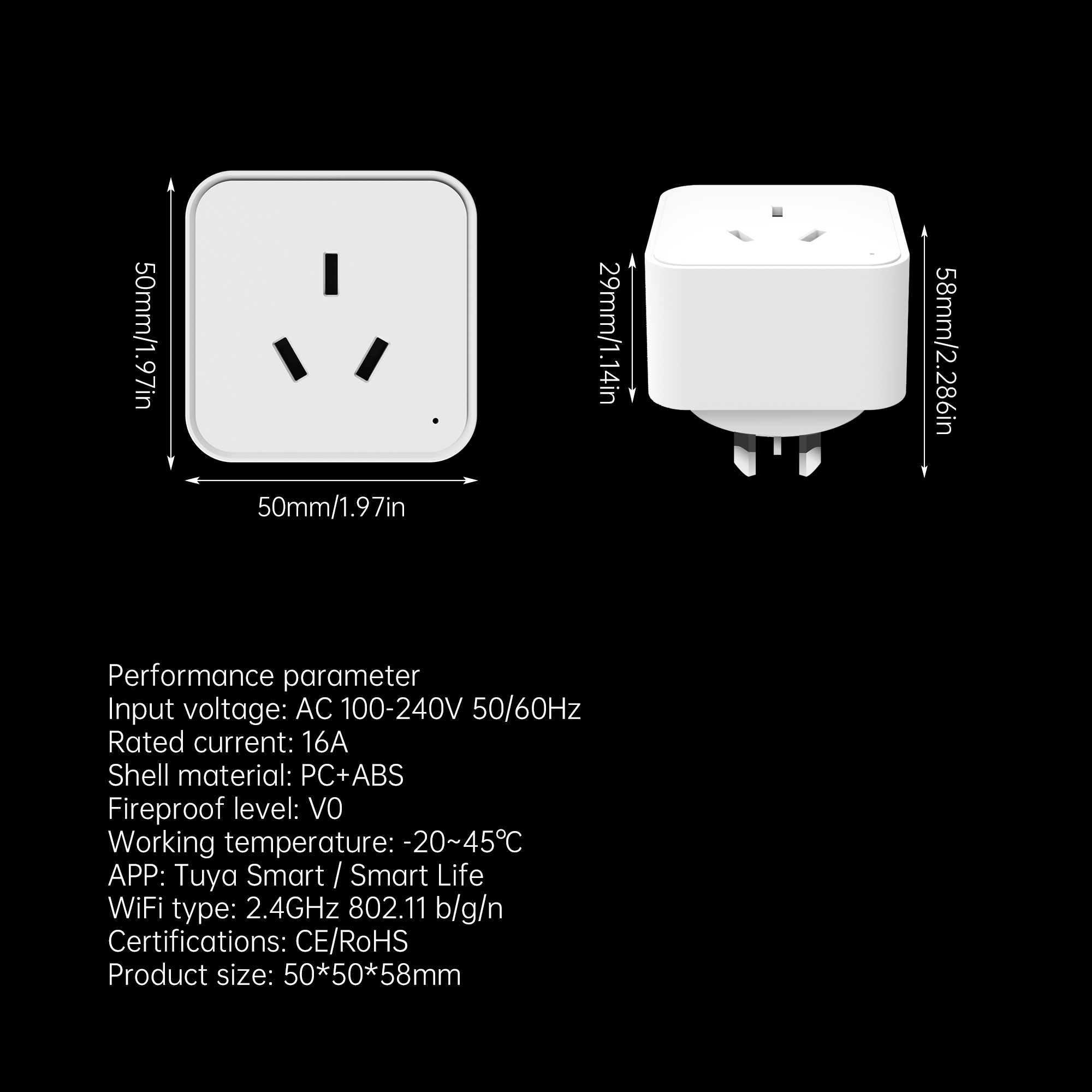 Matter Smart Plug AU Socket En - Smart Home Energy App recension och pris