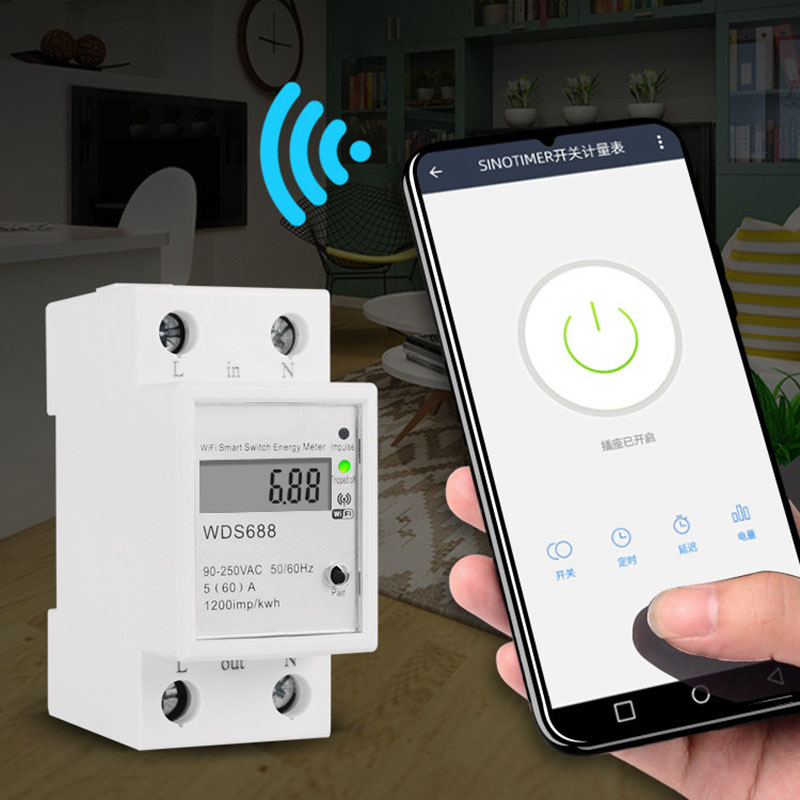 WDS688 Smart WiFi Single-Phase - Smart Home Energy App recension och pris