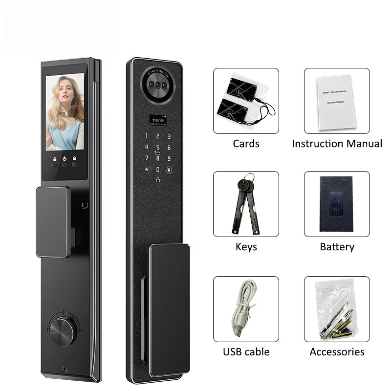Tuya WiFi Smart Door Lock, Hom - Smart Home Tuya recension och pris