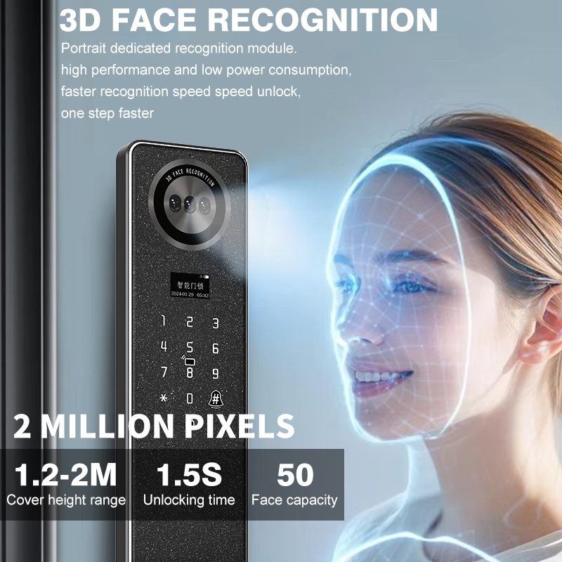 Tuya WiFi Smart Door Lock, Hom - Smart Home Tuya recension och pris