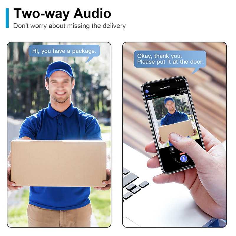 WiFi Smart Video Doorbell Came - Smart Home Video Doorbell recension och pris