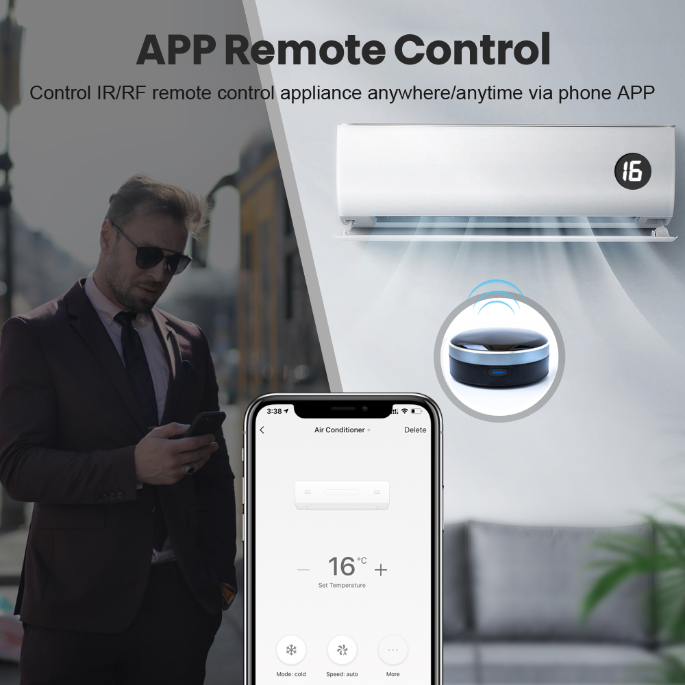 Tuya IR RF 433/315 Universal W - Smart Home Orvibo recension och pris