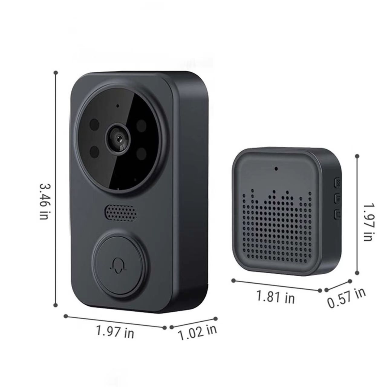 Tuya WIFI Doorbell Smart Home  - Smart Home Video Doorbell recension och pris
