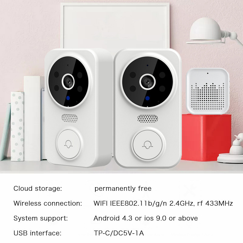 Tuya WIFI Doorbell Smart Home  - Smart Home Video Doorbell recension och pris