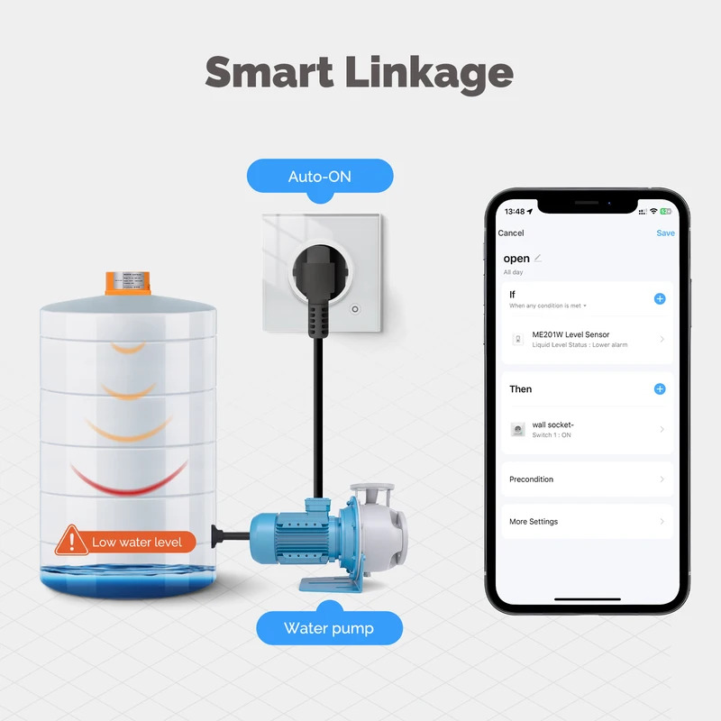 MOES Tuya WiFi/ZigBee Smart Wa - Wifi Water Sensor recension och pris
