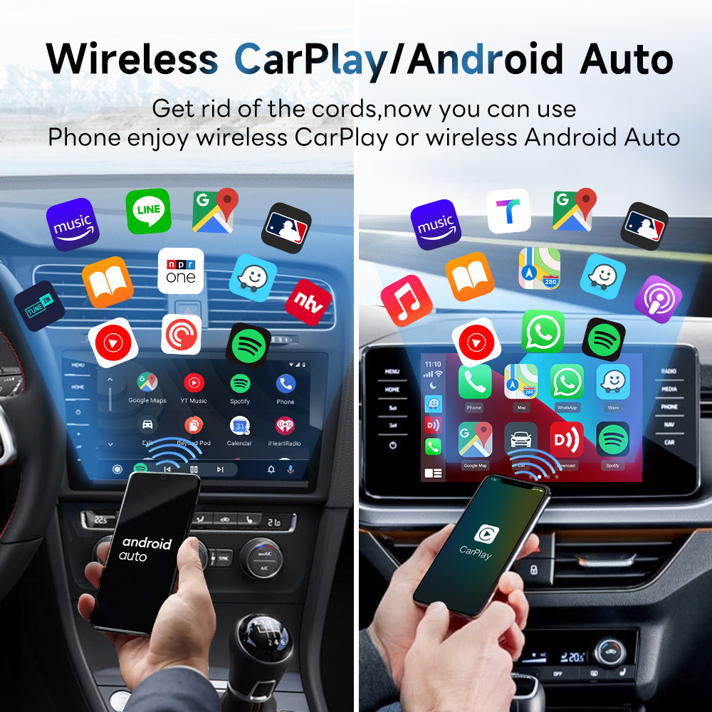CarlinKit 5.0 Wired to Wireles - Wifi Smart Plug recension och pris