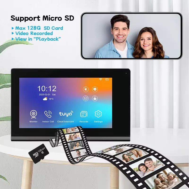 【CHIMU HOME】 2026 New IP Video - Smart Home Video Doorbell recension och pris