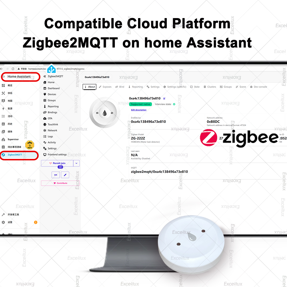 Zigbee Water Detector Leakage  - Wifi Water Sensor recension och pris