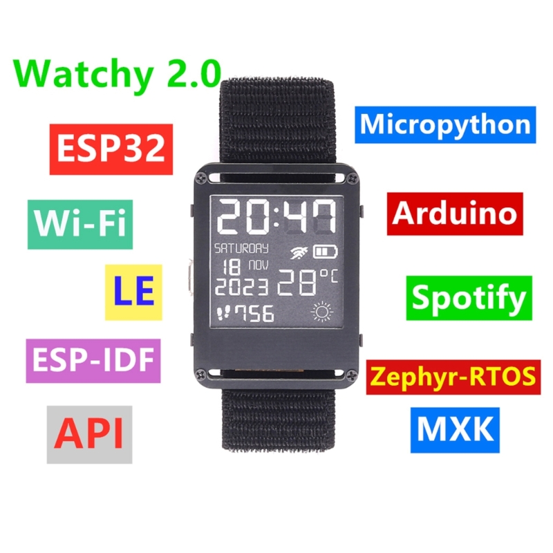 K0EA ESP32 Smartwatch Open Sou - Smart Home Using Esp32 recension och pris