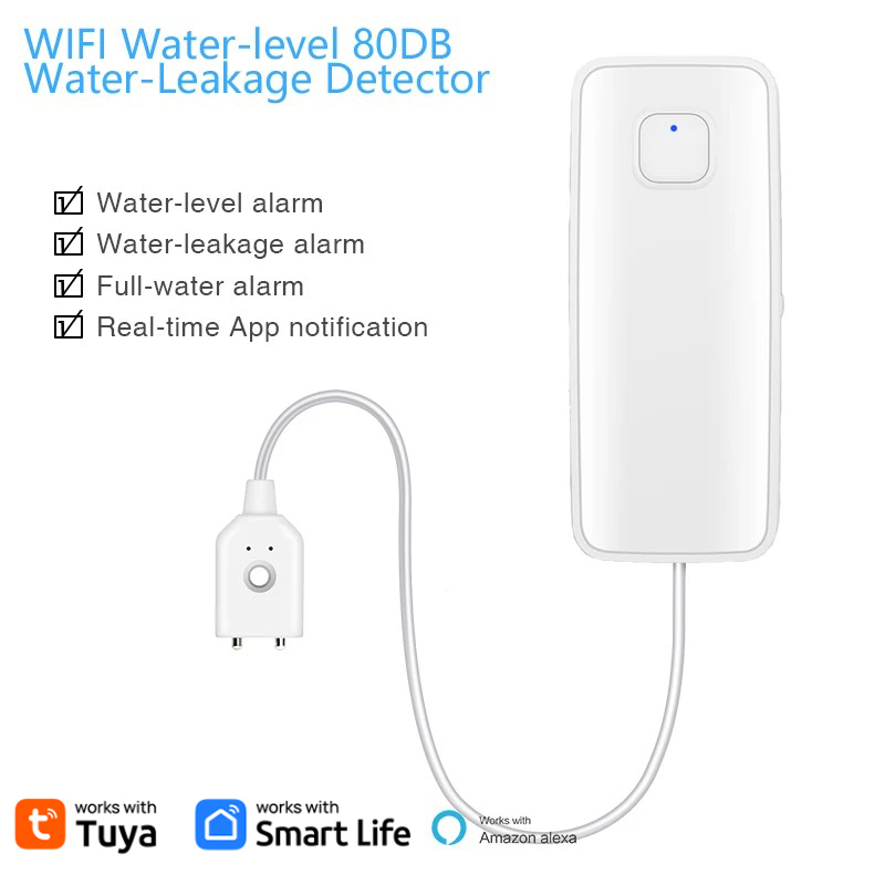 Tuya WiFi Smart Water Leak Sen - Wifi Water Sensor recension och pris