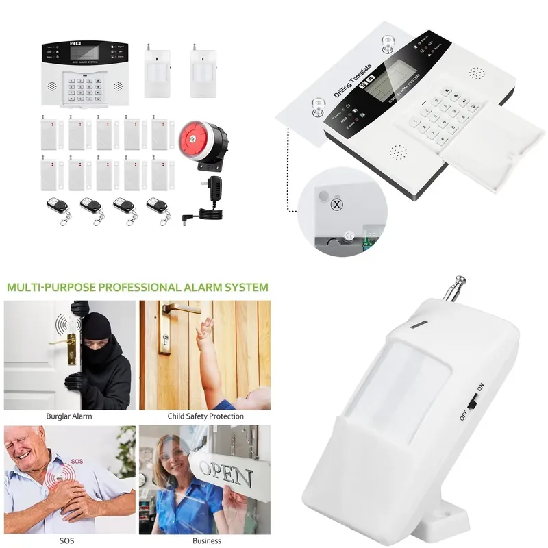 House Burglar Alarm Kit Auto D - Smart Home Remote Control recension och pris