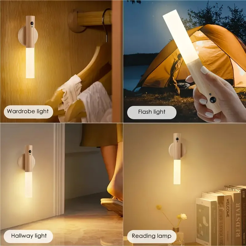 LED Rechargeable Magnetic Wall - Voice Control Light Bulb recension och pris