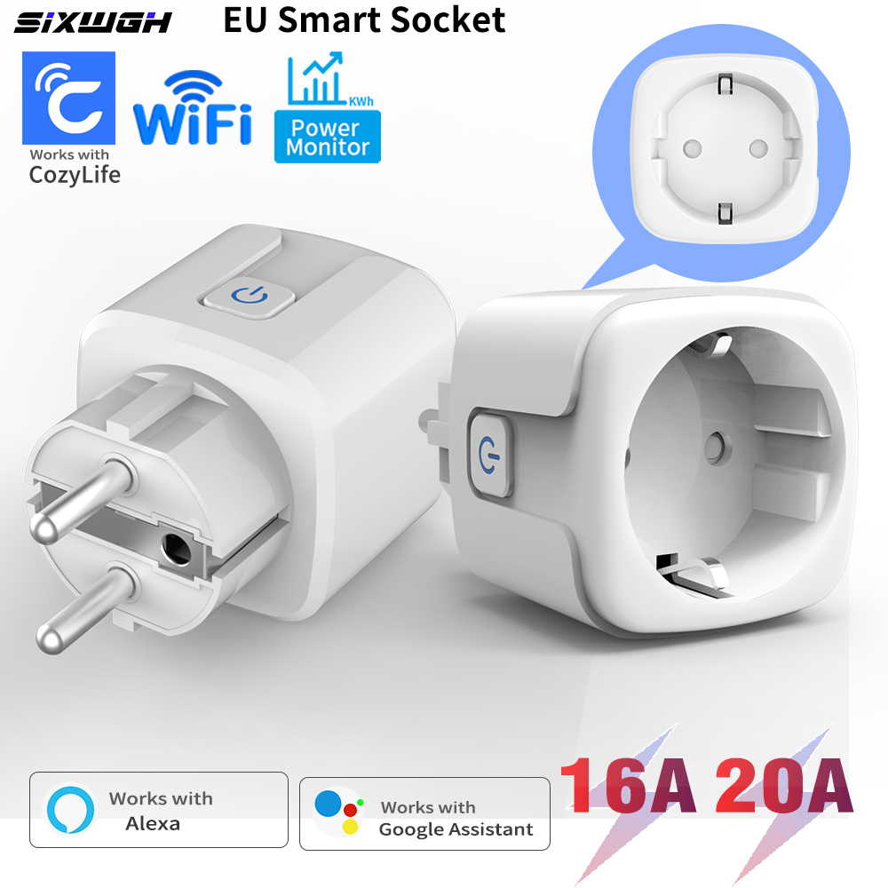 20A/16A EU FR Plug WiFi Smart  - Smart Home Energy App recension och pris