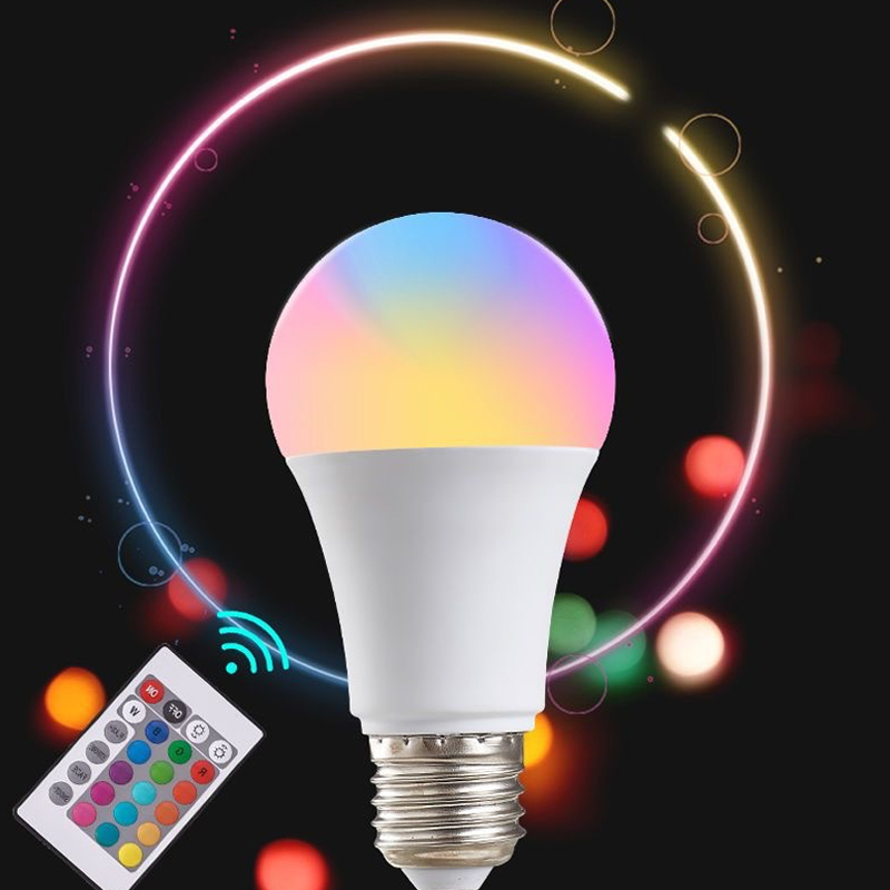 E27 220V 16 Colors RGB Bulb LE - Voice Control Light Bulb recension och pris