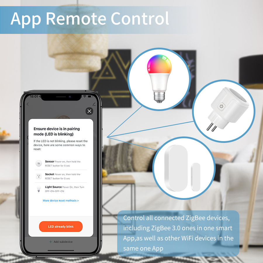 Tuya Smart Multi-Mode Gateway  - Smart Home Zigbee Gateway recension och pris