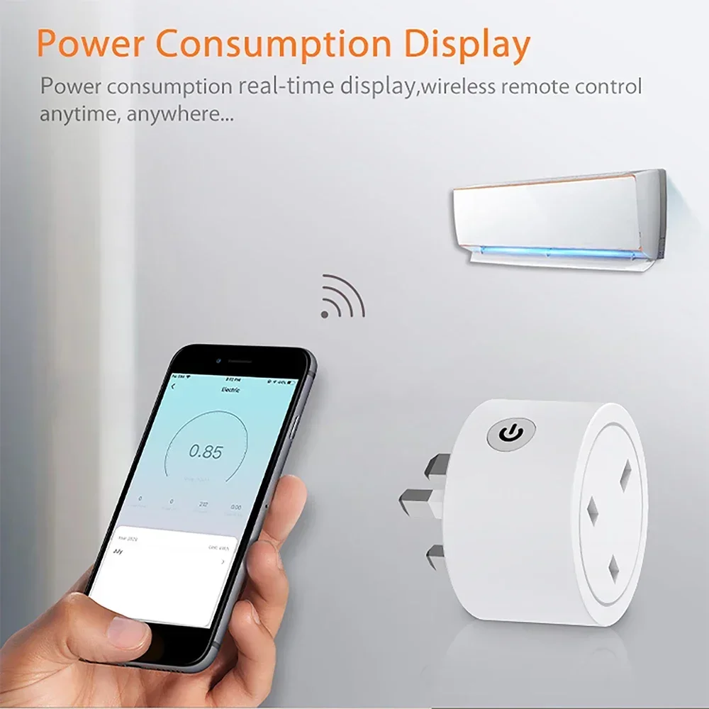 Zigbee Smart Plug 16A UK Socke - Smart Home Remote Control recension och pris
